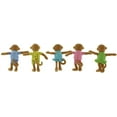thumbnail image 4 of Five Little Monkeys Gift Set Includes Finger Puppet Playset with 5 Stories: Five Little Monkeys Jumping on a Bed, Bake a Cake, Sitting in a Tree, with Nothing to Do, Wash the Car, 4 of 7