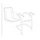 thumbnail image 4 of Silla de Oficina Moderna Offiho Calea OHV54 Tipo Piel con Terminados en Cromo con Descansabrazos, 4 of 7