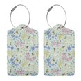 Giroia Honey Bees And Flowers for Large Luggage Tags for Suitcases for