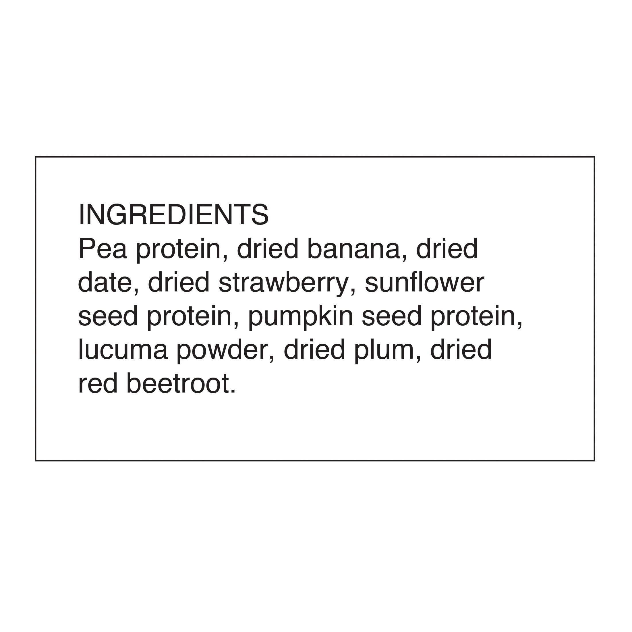 Kencko Strawberry Fruit & Veggie Performance Protein Smoothies, Powdered Drink Mix, 1.23 oz, 4 Pack