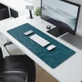 thumbnail image 2 of Designer Gaming Mouse Pad - Japanese Blue & White Wave, Large Size, Non-Slip Base, 2 of 7