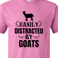 thumbnail image 4 of Inktastic Easily Distracted by Goats T-Shirt, 4 of 5