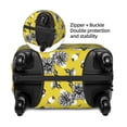 thumbnail image 4 of Xecao Honeybee print Elastic Luggage Cover, with double-sided print , is perfect for travel, business, and daily use, 4 of 9