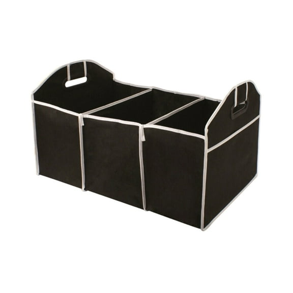 Raindrops Car Storage Box Auto Trunk Storage Box Trunk Organizer Black