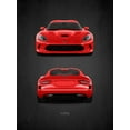 thumbnail image 2 of Rogan, Mark 12x14 Black Ornate Wood Framed with Double Matting Museum Art Print Titled - Dodge Viper, 2 of 4