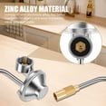 thumbnail image 4 of Grusce Griddles Regulator Zinc Alloy Propane Tank Regulator Wear Resistant Stable Tabletop Griddles Regulator Replacement for Kitchen 17" and 22" Tabletop Griddles, 4 of 5