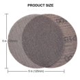 thumbnail image 5 of Discos de lijado de malla de 30 uds, discos abrasivos secos de papel de lija con gancho y bucle de grano 80-600 de 125mm, compatibles con arena, 5 of 5