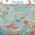 thumbnail image 5 of Porch & Den 3-Pieces Paisley Quilt Bedding Sets, Queen, 5 of 5