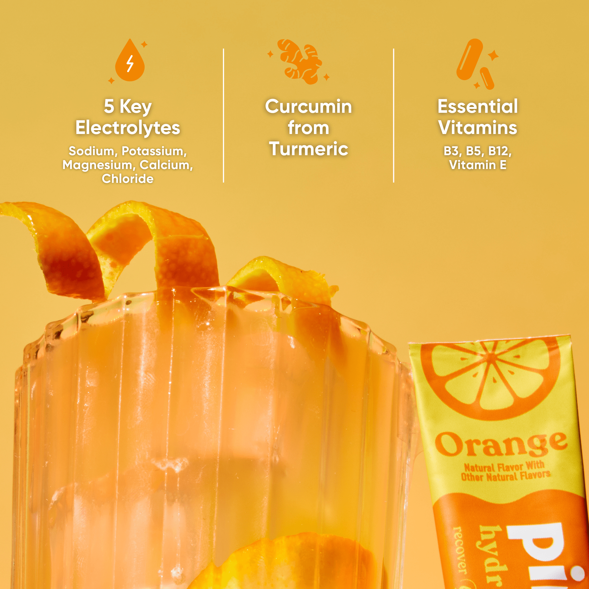 Orange Electrolyte Drink Mix