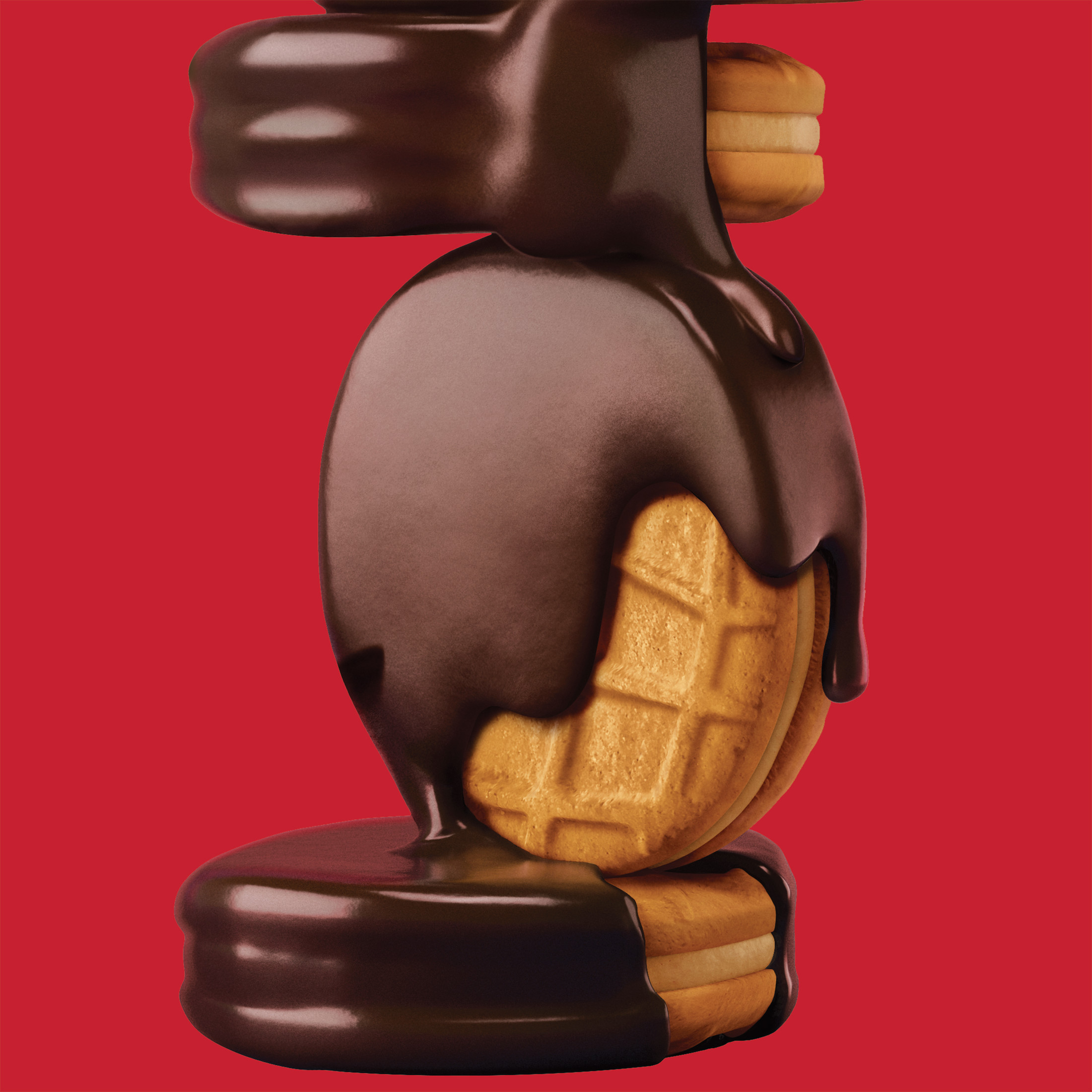 NUTTER BUTTER Fudge Covered Peanut Butter Sandwich Cookies, 7.9 oz