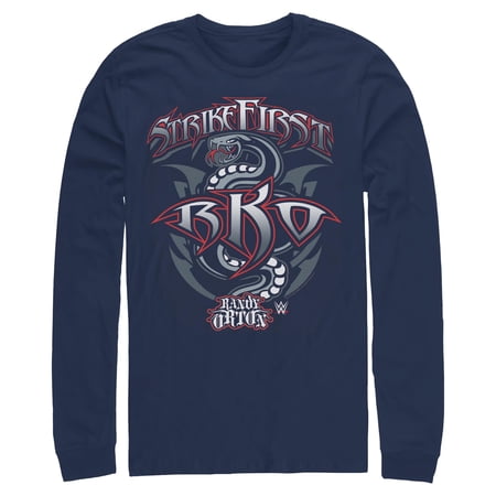 Mens WWE Randy Orton Strike First RKO Long Sleeve Shirt