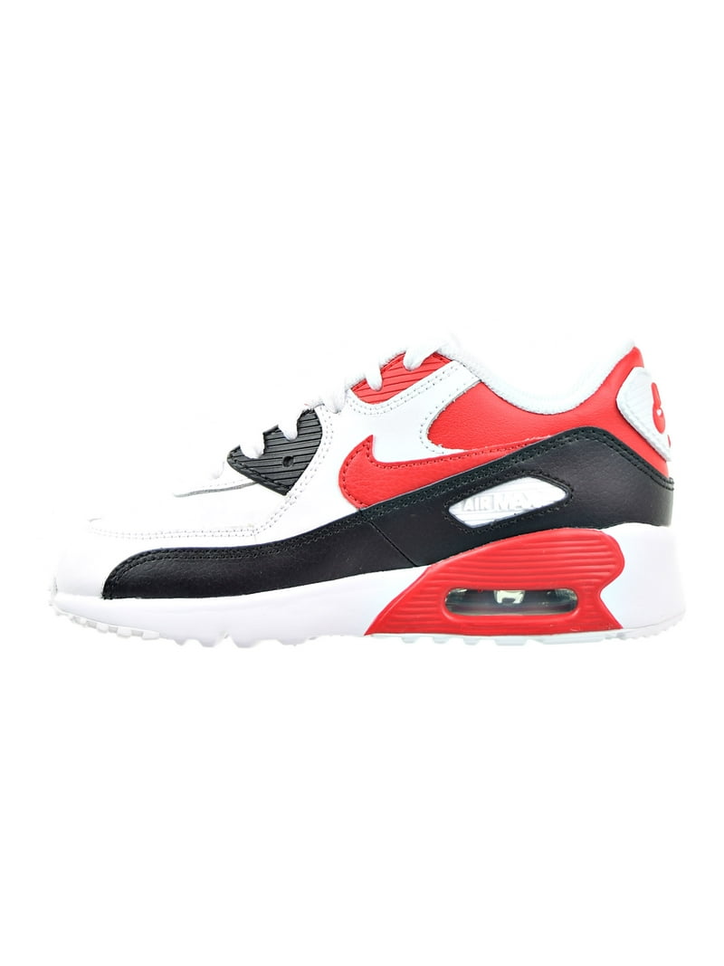 Allergie Product buurman Nike Air Max 90 LTR (PS) Little Kid's Shoes White/University Red/Black  833414-107 - Walmart.com