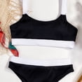 thumbnail image 7 of Utoimkio Womens Bikini Sets High Waisted Cutout Two Piece Swimsuits Tummy Control Floral Print Bathing Suits for Women Push Up Brazilian Swimwear Beachwear Swimsuit, 7 of 7