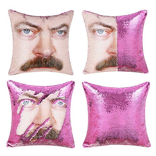 sequin changing pillow