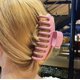 thumbnail image 2 of Pinzas grandes para El pelo YONGSHENG antideslizante 4,3 pulgadas negro vino verde rosa claro, 2 of 5