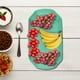 thumbnail image 5 of Bandeja de plástico octogonal | Bandeja antideslizante para servir comida en restaurante | Duradero, ligero, de grado comercial | Superficie antideslizante para cafeterías, comida rápida, 5 of 5