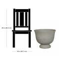 thumbnail image 7 of Better Homes & Gardens 20 inch Carmen Urn Planter, Gypsum with Modern Design for Indoor Outdoor Plant, 7 of 7