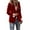 Watermelon red, variant on Blazers for Women Hemlock Velvet Suit Jackets Button Up Fall Winter Outerwear Work Coats Womens Blazer