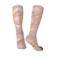 thumbnail image 4 of Fotbe Rose Gold Glitter Splatter print Women's Men's Novelty Crew Socks Cotton Socks Knee High Socks for Walking,Running,Nurses,Pregnancy, 4 of 9