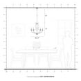 thumbnail image 3 of 42905-60 Livex Lighting Katarina - 5 Light Chandelier In Transitional Style-23 Inches Tall and 23 Inches Wide-Antique White Finish    -Traditional, 3 of 8
