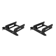 thumbnail image 1 of 2 Pcs Support de Montage HDD / SSD 2,5 Pouces, Support de Montage SSD pour PCI, 2 * Support de Disque Dur Double 2 * Sac à Vis, Noir, 1 of 6