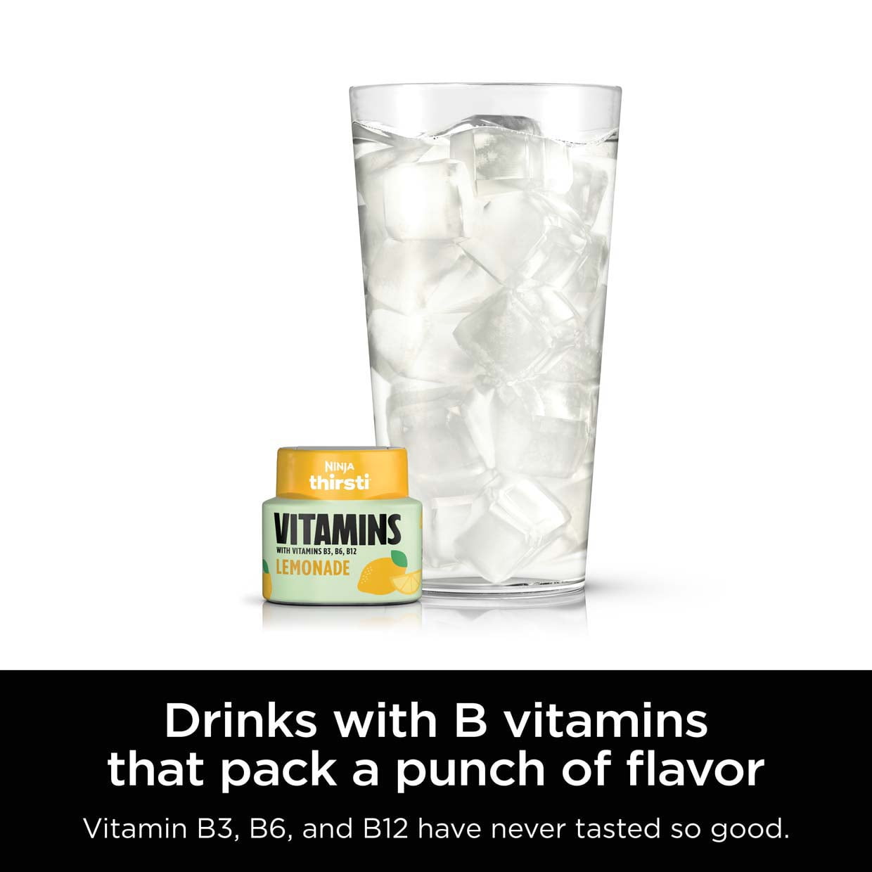 Ninja Thirsti VITAMINS Lemonade Flavored Water Drops, WCFLMND6 