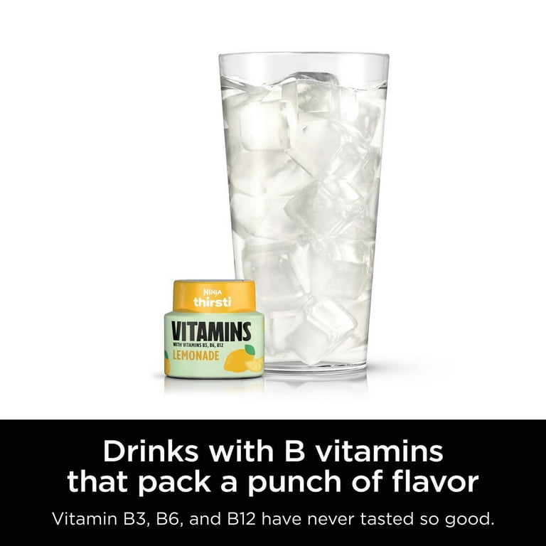 Ninja Thirsti Vitamins Lemonade Flavored Water Drops