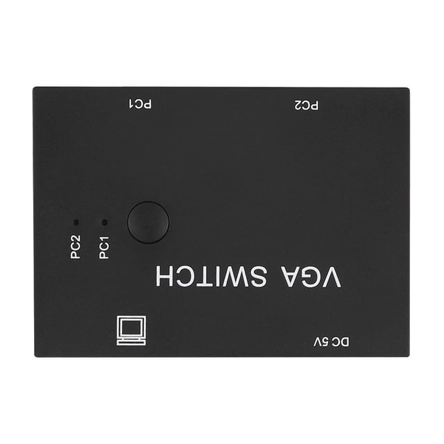 VGA Splitter, Conmutador de 2 Puertos VGA VGA VGA Accesorio de ComputerArA