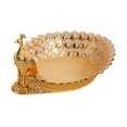 thumbnail image 2 of WeiLaiKeQi Decorative Fruit Bowl Peacock Shape Compact for Desktop Dinning Room, 2 of 9