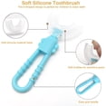 thumbnail image 3 of cepillos de dientes para niños en forma de U, cepillo de dientes manual de 360° en forma de U para limpiar toda la boca, cepillo de dientes de entrenamiento manual suave para niños con cabezal de cepillo de sílice suave de grado alimenticio para 2-4 años de edad brillar Electrónica, 3 of 5