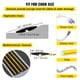 thumbnail image 5 of Protector de Cables para Suelo Capacidad de Carga 10t Pasacables de Suelo 123x41x6,5 cm Protector de Cable de Caucho Negro y Amarillo Reductor de Velocidad para VEVOR La rampa de acera, 5 of 8