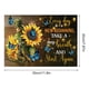 thumbnail image 2 of Núcleo de imagen + marco de imagen 20x30cm citas inspiradoras de girasol de inyección de tinta pintura colgante para sala de estar y restaurante ANGGREK Otros, 2 of 7