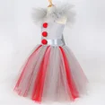 thumbnail image 5 of Disfraz de payaso Pennywise para niña, disfraz de tutú elegante para fiesta de carnaval, disfraz de Joker espeluznante para Halloween, ropa para niños, 5 of 5