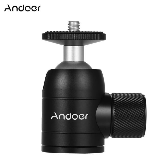 Rotule 360 ° compatible avec DSLR Trépied Selfie Stick Monopod