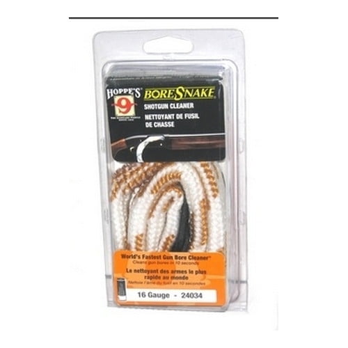 16G Rifle Bore Cleaning Rope Brush for 16 Guage Gun Barrel Clean White Hunting 
