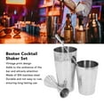 thumbnail image 6 of Professional  Shaker Set, 304 Stainless Steel, Durable  Rust,Proof, Includes Jigger  Strainer, 6 of 6