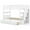 Blanc, variante sur Costway Lit Superposé Simple sur Simple avec Escaliers de Rangement et Tiroirs Garde-Corps Pleine Longueur Brun