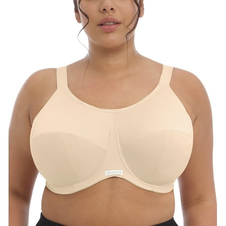 Elomi Energise J-Hook Underwire Sports Bra (8041) 42G Nude