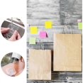 thumbnail image 3 of 30 self-adhesive hooks, transparent hooks max. 10 kg, transparent self-adhesive hooks, 3 of 4