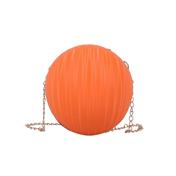 Bolsa de hombro redondos para mujer pequeño de cuero PU en forma de bola bandolera para teléfono Ndcxsfigh Para Estrenar