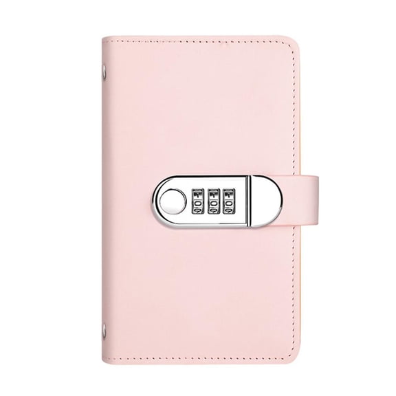 Money Saving Journal with Lock, 100-Page Budget Book & Financial Planner, Privacy Protection for Beginners Students, Vintage Cash Savings Organizer to Track Goals Progress
