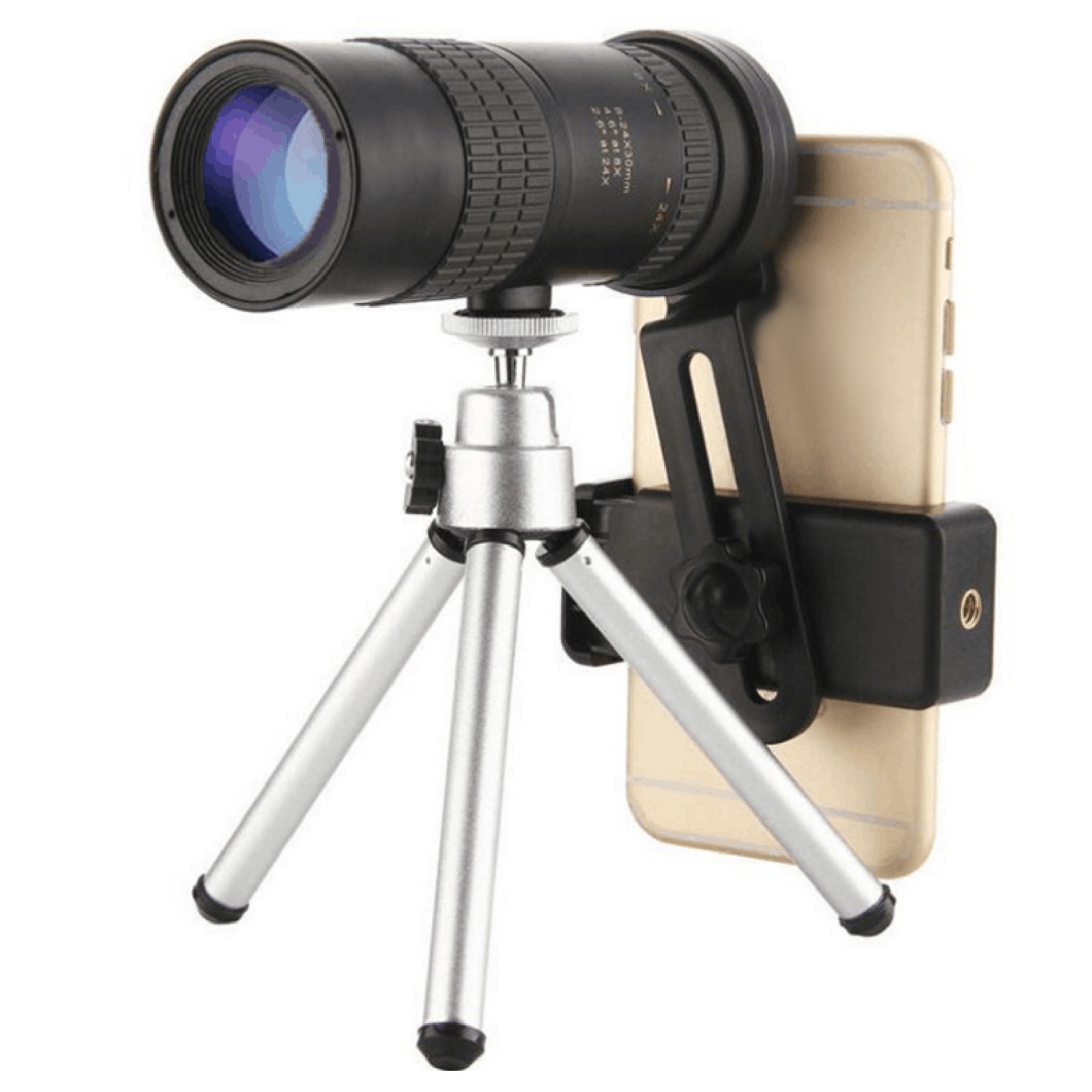 Monocular Telescope for Kids, Telescope High-power Mini 10 - 300x40 Telescopic Monocular Binoculars, Gifts for Outdoor Activity, Bird Watching, Hiking, Concert, Travelling