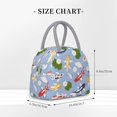 thumbnail image 2 of Disketp Colorful Koi Fish Bolsa Térmica para Almuerzo, Lonchera con Abertura Amplia y Gran Capacidad, Organizador Reutilizable para Mujeres, Hombres y Adultos, 2 of 6
