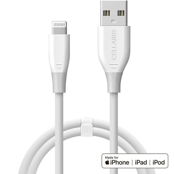 Charge Cable - 3FT USB-A to MFi Lightning White (C89 Chip)