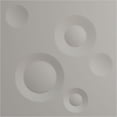thumbnail image 5 of Ekena Millwork 19 5/8"W x 19 5/8"H Cole EnduraWall Decorative 3D Wall Panel, Universal Aged Metallic Weathered Steel (Covers 2.67 Sq. Ft.), 5 of 6