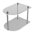 thumbnail image 2 of Hovmgk Multi-Layer Desktop Storage Shelf, Transparent Plastic Organizer for Cosmetics, Toiletries & Facial Mask, Adjustable 2/3 Layer Storage Shelf for Bathroom & Vanity Organization, 2 of 6