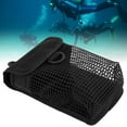 thumbnail image 1 of Portable Mesh Gear Bag, Underwater Mesh Pouch Easy To Store Reduce Weight Nylon Fabric Compact  for Outdoor Black,Blue, 1 of 7