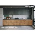 thumbnail image 3 of Kitchen Signature Collection Natural Teak & Gray Color Base Size 13Ft Wide, 3 of 5