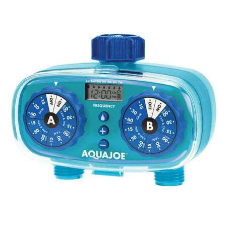 Aqua Joe - AJ-ET2Z Electronic Water Timer - Light Blue