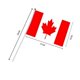 thumbnail image 4 of Banderas canadienses pequeñas de 14 x 21 cm, 10 unidades, con astas de plástico (Nc011_Lucky_B), 4 of 4